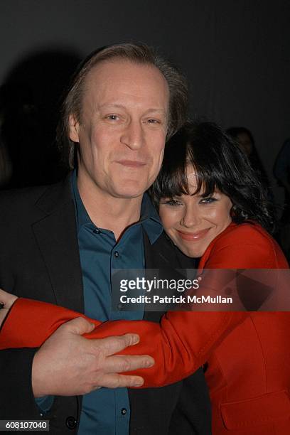 Patrick McMullan and Fairuza Balk attend Naeem Khan Fall 2006 Fashion Show at The Tent at Bryant Park on February 5, 2006 in New York City.