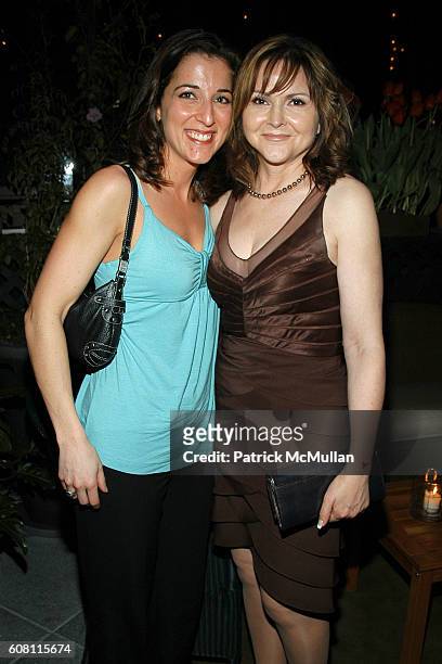 Julile Griglio and Donna Gosling attend THE CINEMA SOCIETY & HUGO BOSS after party for "FRACTURE" at Gramercy Park Hotel on April 17, 2007 in New...