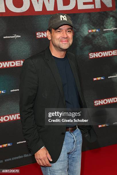 Marc Rothemund during the Europe premiere of the film 'Snowden' at Mathaeser Filmpalast on September 19, 2016 in Munich, Germany.