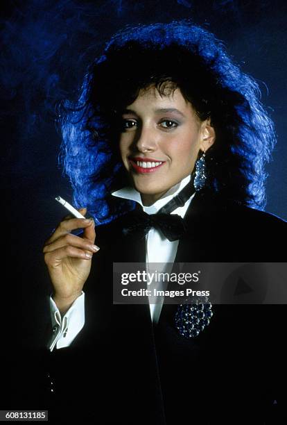 Jennifer Beals in Flashdance promo photos circa 1983.