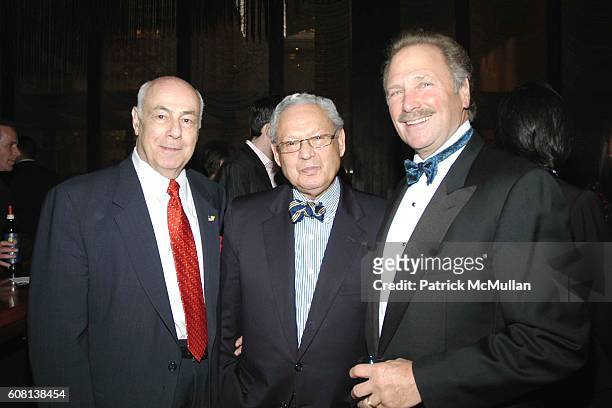 George Fiori, Clive Cummus and Arthur Moranti attend Jared Kushner and Peter Kaplan Present the Relaunch of the New York Observer Website at Four...
