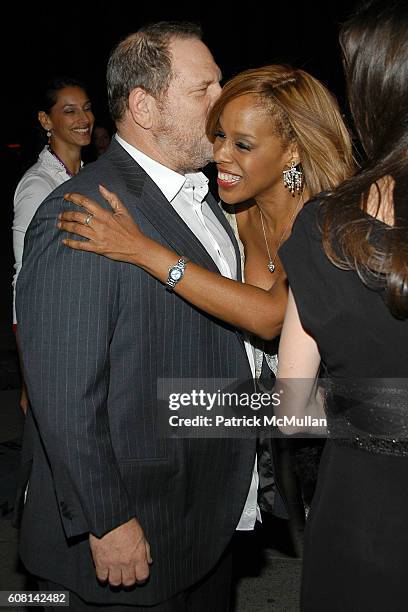 Harvey Weinstein and Gayle King attend VANITY FAIR & Tribeca Film Festival Party hosted by GRAYDON CARTER and ROBERT DE NIRO at The State Supreme...