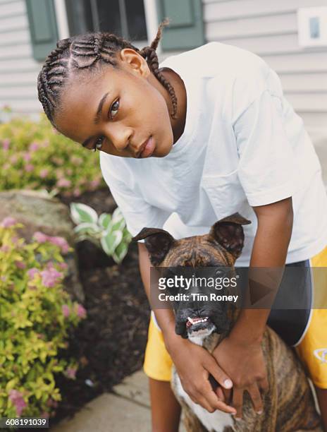 American rapper Lil' Bow Wow, born Shad Gregory Moss, circa 2000.