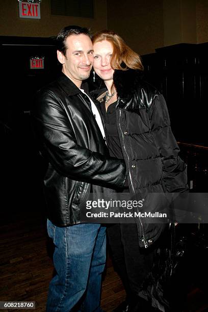 David Schlachet and Lara Schlachet attend MONDAYS HARD and the premiere of MANIKIN MONDAYS at The Plumm on April 16, 2007 in New York City.