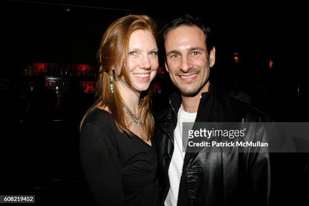 Lara Schlachet and David Schlachet attend MONDAYS HARD and the premiere of MANIKIN MONDAYS at The Plumm on April 16, 2007 in New York City.