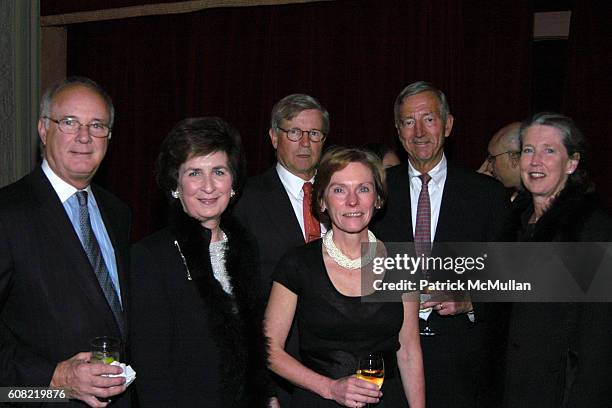 John Hill, Marilyn Hill, James Walker, Jayne Warman, George Yeager and Vandy Walker attend CURTAIN UP Celebrating SARAH LAWRENCE COLLEGE & Retiring...