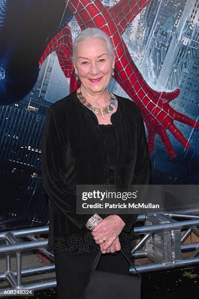 Rosemary Harris attends SPIDER-MAN 3 screening arrivals at United Artists Kaufman Astoria N.Y.C. On April 30, 2007.