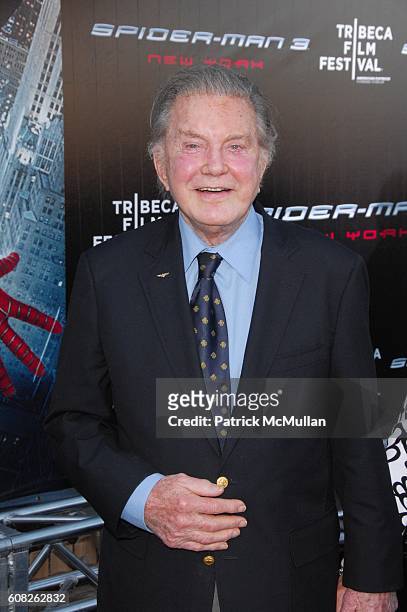 Cliff Robertson attends SPIDER-MAN 3 screening arrivals at United Artists Kaufman Astoria N.Y.C. On April 30, 2007.