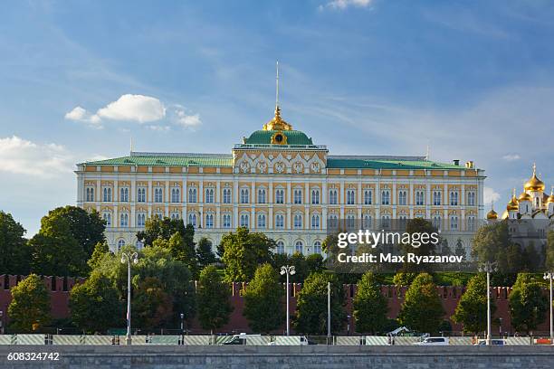 grand kremlin palace, moscow - kremlin fotografías e imágenes de stock