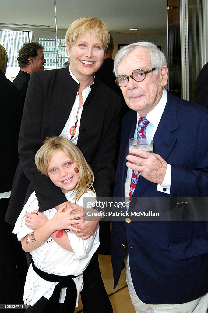 Deborah Raffin, Daughter and Dominick Dunne attend Gary L. Pudney ...