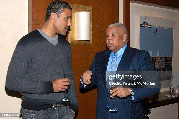 Neil Carter attends SPIKE LEE Celebrates 50th Birthday with KRUG Champagne at DANIEL on March 19, 2007 in New York City.