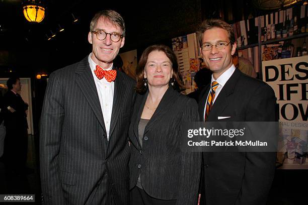 James Grant, Patricia Kavanagh and Lloyd Princeton attend LINDSAY NEWMAN WORKS Cocktail Party Hosted by Lindsay Newman Architecture and Design at...