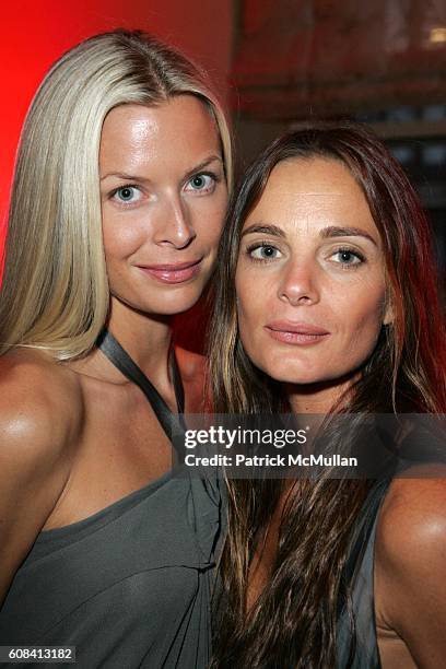 Katherine Kovarik and Gabrielle Anwar attend The Premiere of SHOWTIME'S New Series, "THE TUDORS" hosted by SHOWTIME, NERVE, BICARDI LIMON, and THE W...