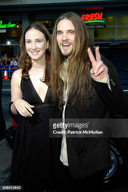Caroline Bice and Bo Bice attend The Los Angeles Premiere of "Blades of Glory" at Mann's Chinese Theatre on March 28, 2007 in Hollywood, CA.