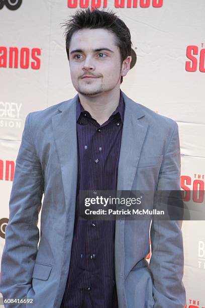 Robert Iler attends HBO and BRAD GREY TELEVISION Present the World Premiere of the HBO Original Series, "THE SOPRANOS" at Radio City Music Hall on...