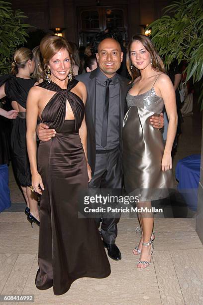 Maria Eugenia Arria, Angel Sanchez and Karina Correa Maury attend The Frick Annual Young Fellows Ball at The Frick on March 1, 2007 in New York City.