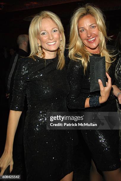 Pamela Gross Finkelstein and Karen Luter attend DANA HAMMOND STUBGEN Birthday Party at Nobu 57 on March 6, 2007 in New York City.