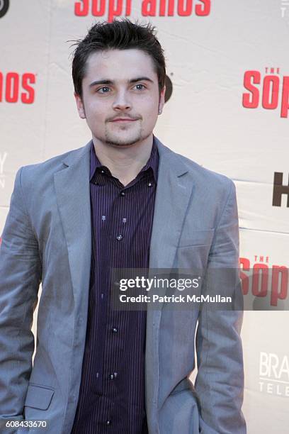 Robert Iler attends HBO and BRAD GREY TELEVISION Present the World Premiere of the HBO Original Series, "THE SOPRANOS" at Radio City Music Hall on...