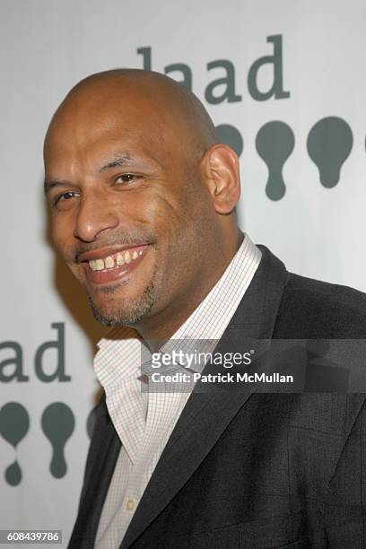 John Amaechi attends 18th Annual GLAAD Media Awards at Marriott Marquis on March 26, 2007 in New York City.