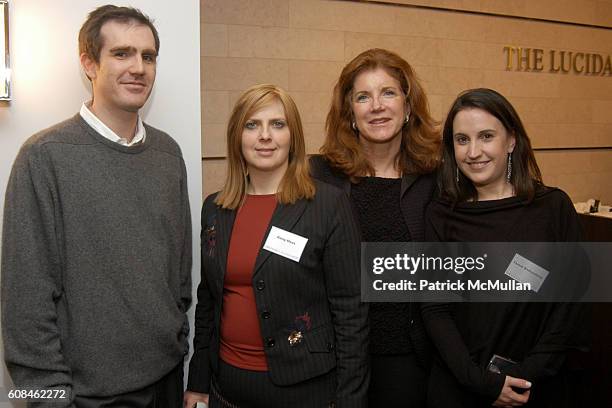 Brian Schneider, Raizy Haas, Anne Young and Tamar Rothenberg attend EXTELL Development presents the Premier of THE LUCIDA at 151 East 85th Street on...