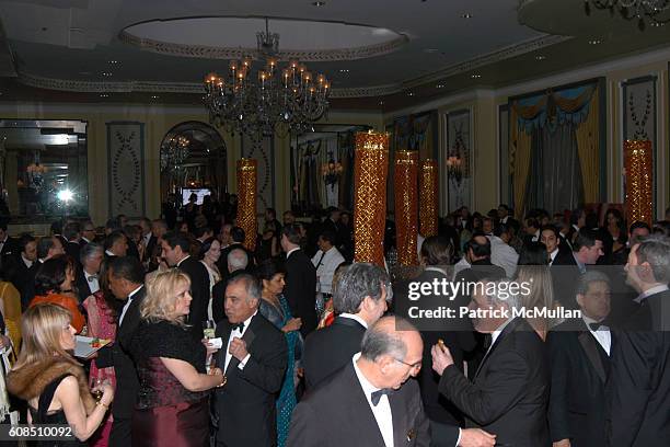 Atmosphere at The Royal Rajasthan Gala Benefiting the Brain Trauma Foundation at The Pierre Hotel on March 7, 2007 in New York City.