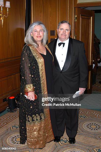 Elizabeth Van Merkenstien and Frank Harrington attend The Royal Rajasthan Gala Benefiting the Brain Trauma Foundation at The Pierre Hotel on March 7,...