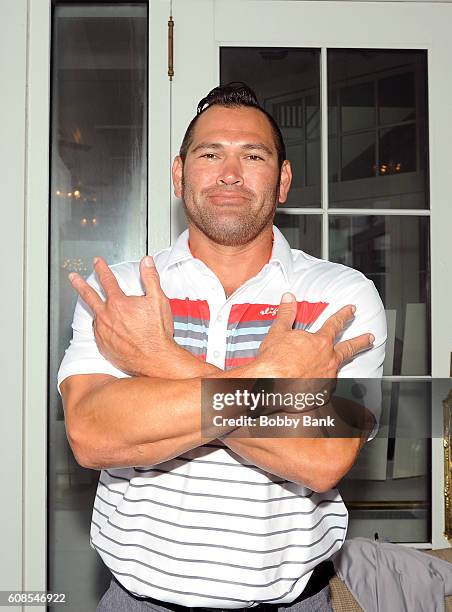 Johnny Damon attends the 10th Annual Eric Trump Foundation Golf Invitational at Trump National Golf Club Westchester on September 19, 2016 in...
