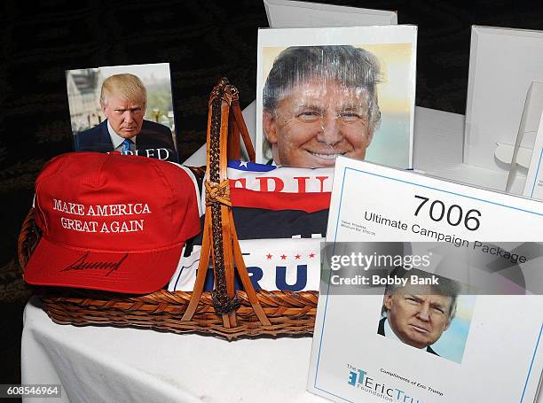 Atmosphere at the 10th Annual Eric Trump Foundation Golf Invitational at Trump National Golf Club Westchester on September 19, 2016 in Briarcliff...