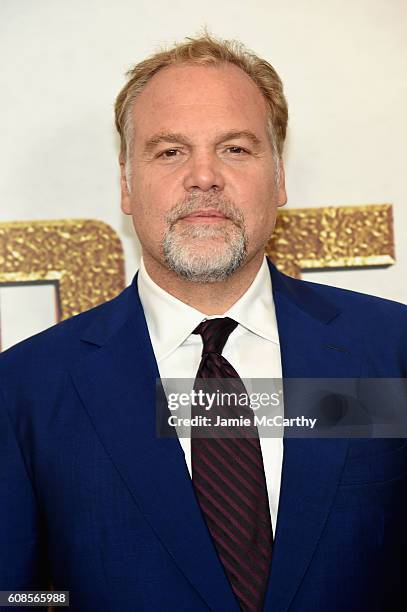 Vincent D'Onofrio attends "The Magnificent Seven" premiere at the Museum of Modern Art on September 19, 2016 in New York City.