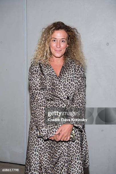 Guests attend the Daniel Arsham "Colorblind Artist: In Full Color" at Spring Place on September 19, 2016 in New York City.