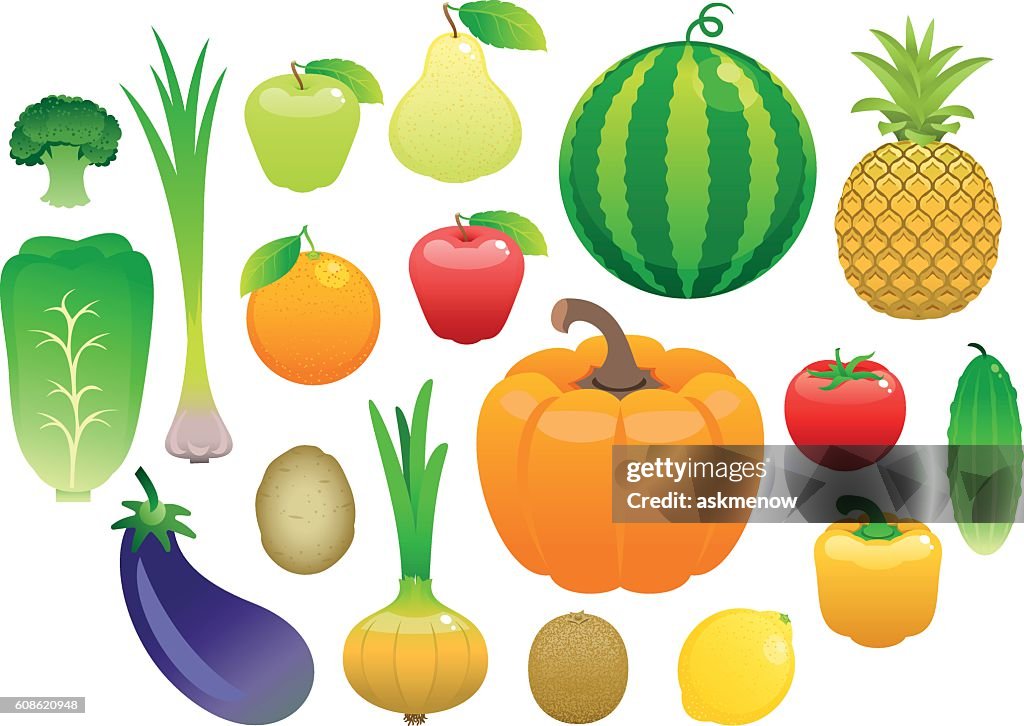 Fruit and vegetables