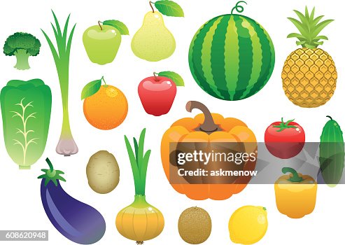 Fruit and vegetables Fruit and vegetables