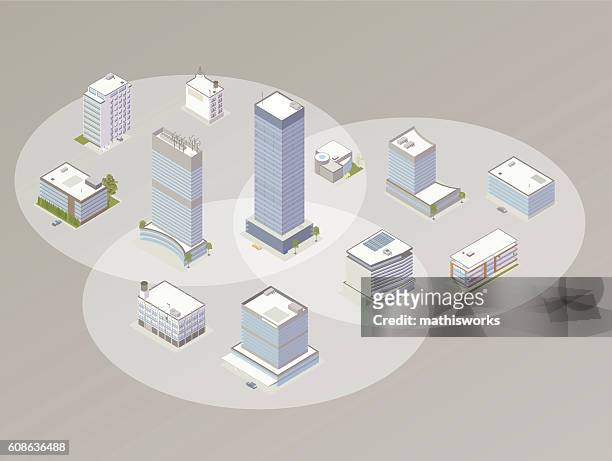 choosing a company illustration - corporate hierarchy stock illustrations