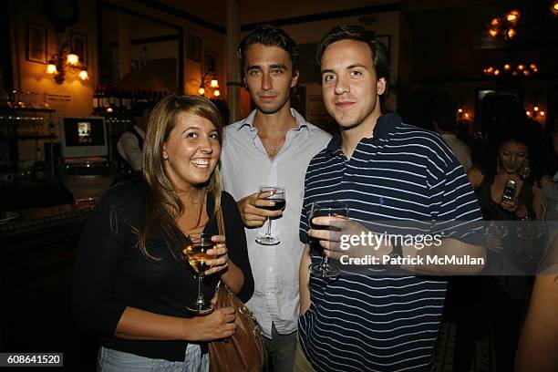 Nikolas, Schobenhauser and Wells Winfrey attend "A NIGHT AT L'ABSINTHE" by photographer Mikael Vojinovic, hosted by designer ANAIT BIAN and Chef...