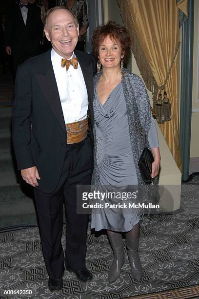 Alan Quasha and Jill Quasha attend The Royal Rajasthan Gala Benefiting the Brain Trauma Foundation at The Pierre Hotel on March 7, 2007 in New York...