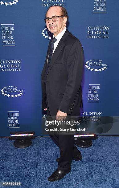 Event honoree Adi Godrej attends the 10th Annual Clinton Global Citizen Awards at Sheraton New York Times Square on September 19, 2016 in New York...