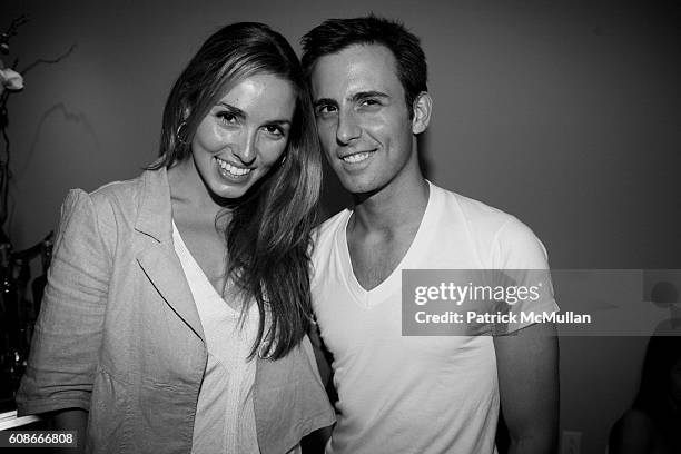 Anya Assante and Justin Belmont attend CHRISTIANIA VODKA Presents WHITE OPHELIA Hosted By Anisha Lakhani, Annabel Vartanian, and Kristian Laliberte...