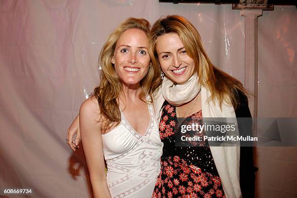 Kate Meckler and Stacy Pashcowgardi attend LOVE HEALS The Alison Gertz Foundation for AIDS Education at Luna Farm Sagaponack on June 23, 2007 in...