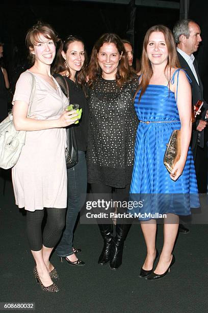 Jesse Rubin, Tiffany Corovia, Jennifer Gross and Jennifer Egan attend SOCIAL ATELIER Launch Event Benefiting Solar Cooking Project at Tandus Design...