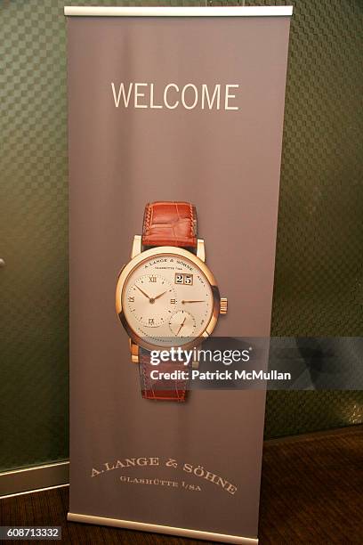 Atmosphere at Holiday Luncheon Hosted By "A. LANGE & SOHNE" at Le Bernardin on December 12, 2007 in New York City.