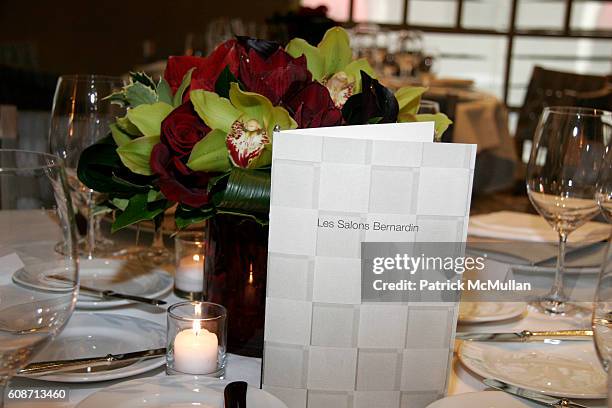 Atmosphere at Holiday Luncheon Hosted By "A. LANGE & SOHNE" at Le Bernardin on December 12, 2007 in New York City.