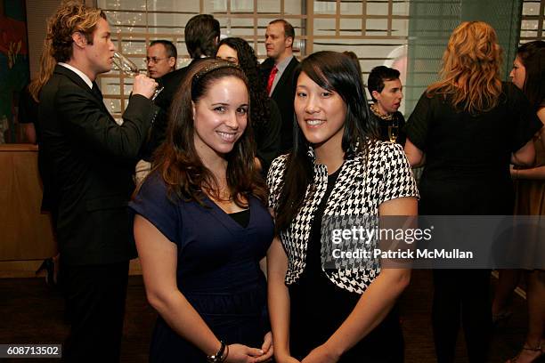 Kim Cichelli and Christina Kim attend Holiday Luncheon Hosted By "A. LANGE & SOHNE" at Le Bernardin on December 12, 2007 in New York City.