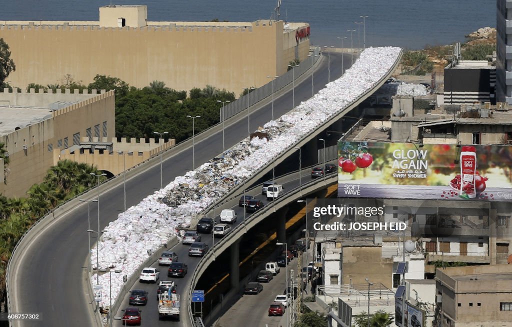 TOPSHOT-LEBANON-POLLUTION-WASTE