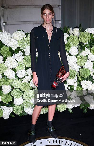Veronika Heilbrunner attends the #BoF500 Gala Dinner during London Fashion Week Spring/Summer collections 2016/2017 on September 19, 2016 in London,...