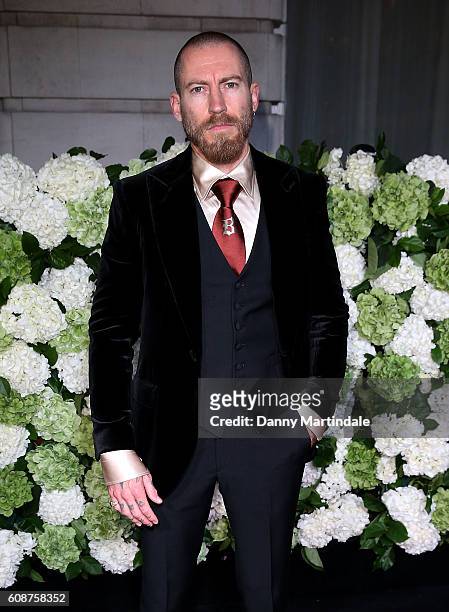 Justin O'Shea attends the #BoF500 Gala Dinner during London Fashion Week Spring/Summer collections 2016/2017 on September 19, 2016 in London, United...