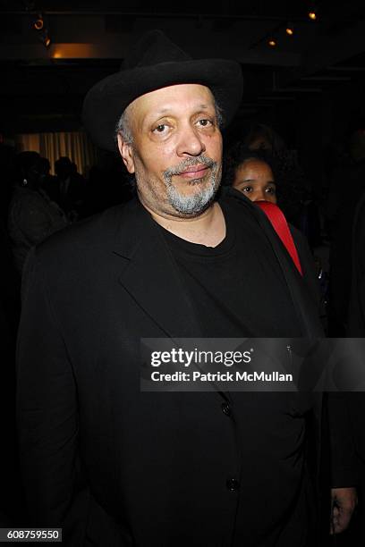 Walter Moseley attends TAVIS SMILEY and SmileyBooks Host a Cocktail Reception at 267 Fifth Ave on October 2, 2007 in New York City.