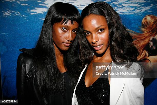 Junel McKenzie and Quiana Grant attend VH1 and MILK Celebrate New Reality Show THE SHOT Hosted by Photographer RUSSELL JAMES with his Prelude...