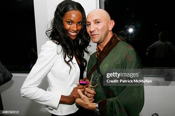 Quiana Grant and Italo Gregorio attend VH1 and MILK Celebrate New Reality Show THE SHOT Hosted by Photographer RUSSELL JAMES with his Prelude...