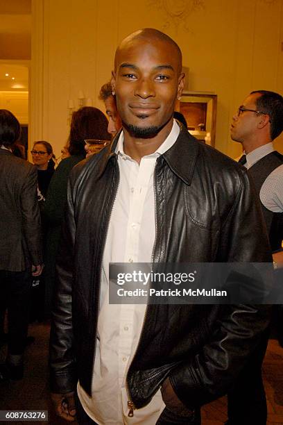 Tyson Beckford attends RALPH LAUREN and BERGDORF GOODMAN Host A Celebration of His New Book RALPH LAUREN at American Airlines Theatre on October 18,...