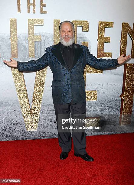 Actor Ritchie Montgomery attends "The Magnificent Seven" New York premiere at Museum of Modern Art on September 19, 2016 in New York City.